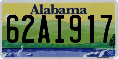 AL license plate 62AI917