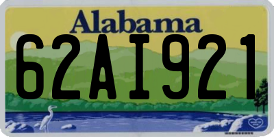 AL license plate 62AI921