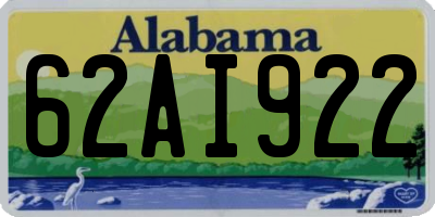 AL license plate 62AI922