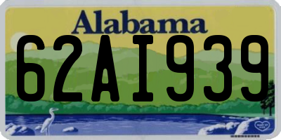 AL license plate 62AI939