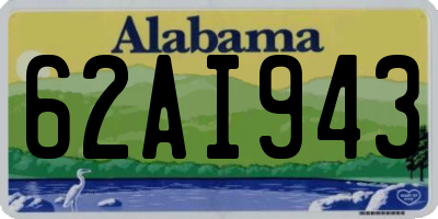 AL license plate 62AI943