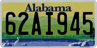 AL license plate 62AI945