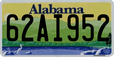 AL license plate 62AI952