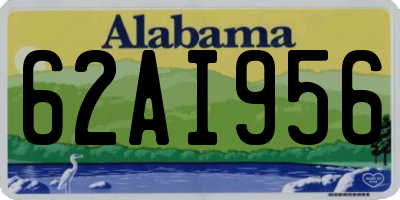 AL license plate 62AI956