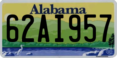 AL license plate 62AI957