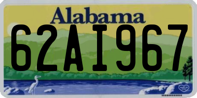 AL license plate 62AI967