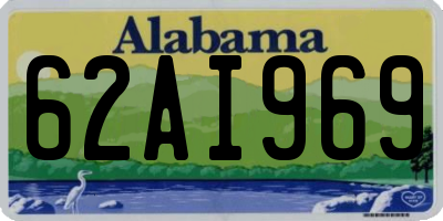 AL license plate 62AI969