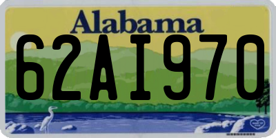 AL license plate 62AI970