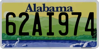 AL license plate 62AI974