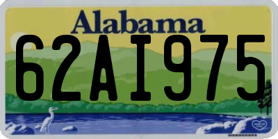 AL license plate 62AI975