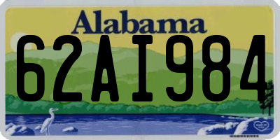 AL license plate 62AI984