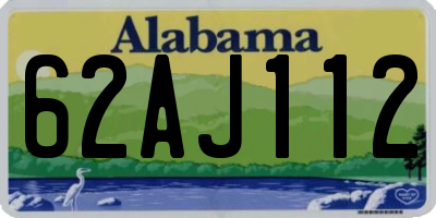 AL license plate 62AJ112