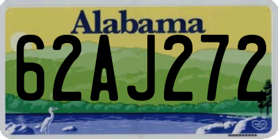 AL license plate 62AJ272