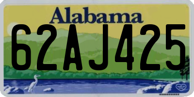 AL license plate 62AJ425