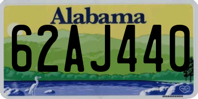 AL license plate 62AJ440