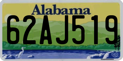 AL license plate 62AJ519
