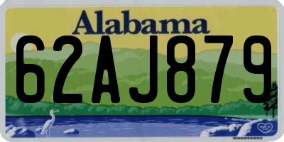 AL license plate 62AJ879