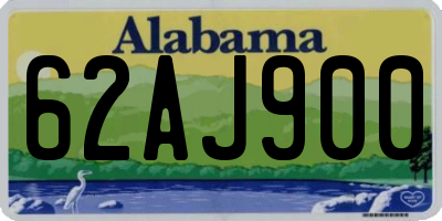 AL license plate 62AJ900