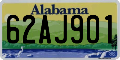 AL license plate 62AJ901