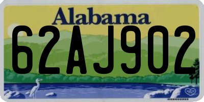 AL license plate 62AJ902