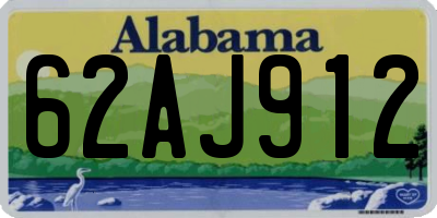 AL license plate 62AJ912