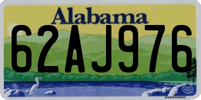 AL license plate 62AJ976