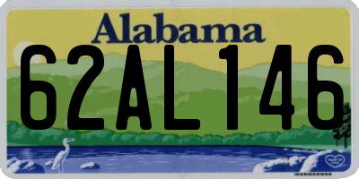 AL license plate 62AL146