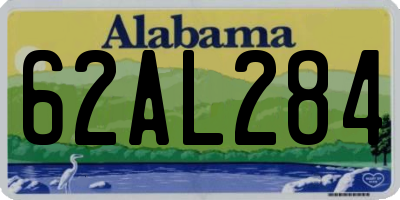 AL license plate 62AL284