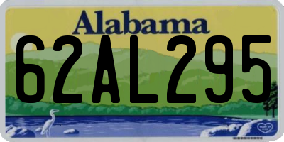 AL license plate 62AL295