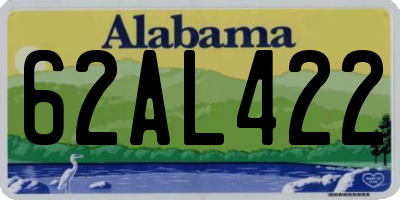 AL license plate 62AL422