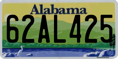 AL license plate 62AL425