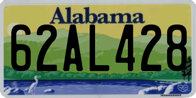 AL license plate 62AL428