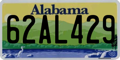AL license plate 62AL429