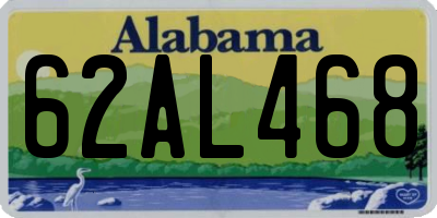 AL license plate 62AL468