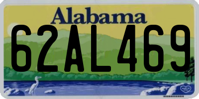 AL license plate 62AL469