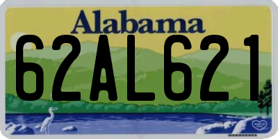AL license plate 62AL621