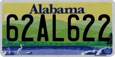 AL license plate 62AL622