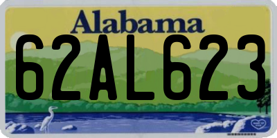 AL license plate 62AL623