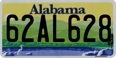 AL license plate 62AL628