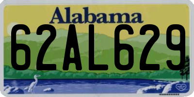 AL license plate 62AL629