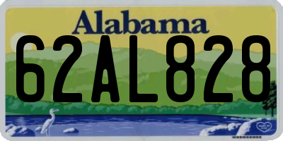 AL license plate 62AL828