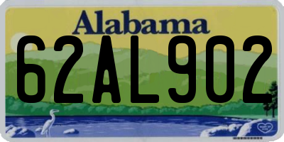 AL license plate 62AL902