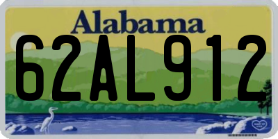 AL license plate 62AL912