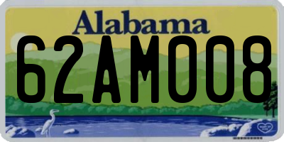 AL license plate 62AM008