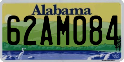 AL license plate 62AM084