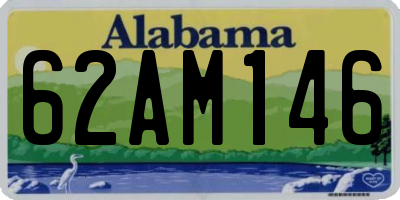 AL license plate 62AM146