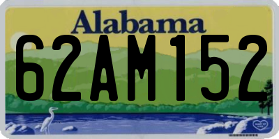 AL license plate 62AM152