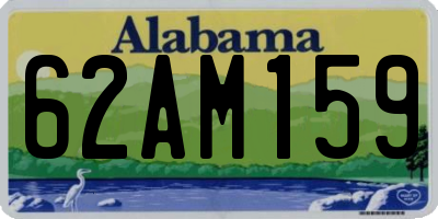 AL license plate 62AM159