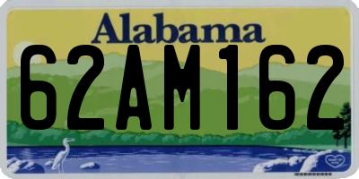 AL license plate 62AM162