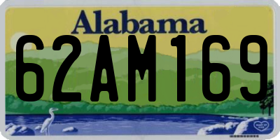 AL license plate 62AM169